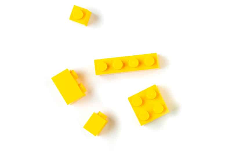 LEGO onderdelen of kapotte LEGO stenen